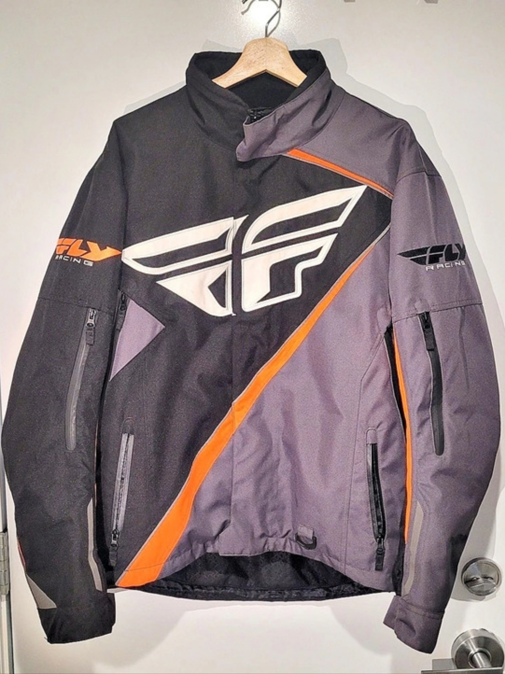 Fly Racing Patrol Softshell Jacket Color Block Size Large